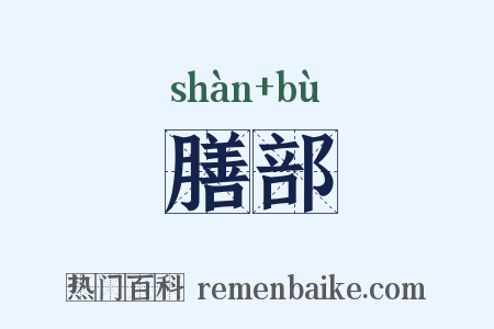 膳部是什么意思的图片